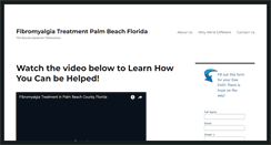 Desktop Screenshot of fibromyalgiapalmbeach.com